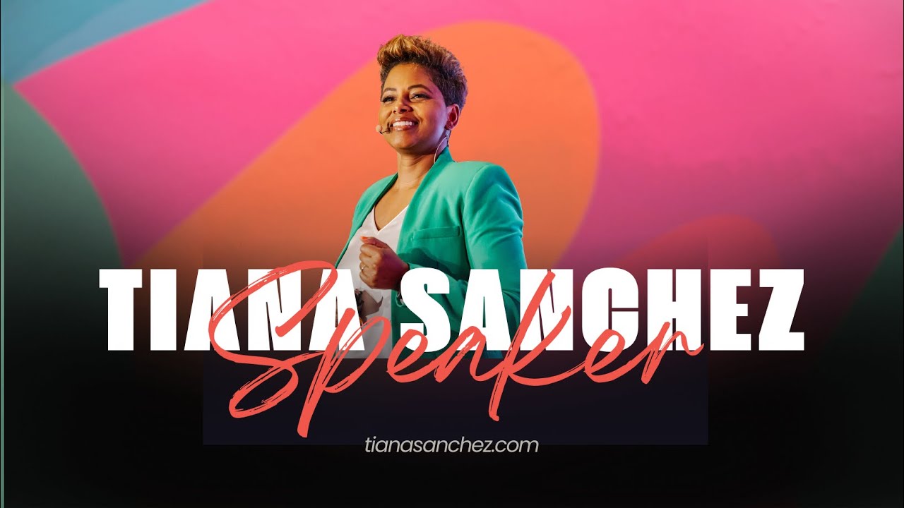 Tiana Sanchez speaking, video still